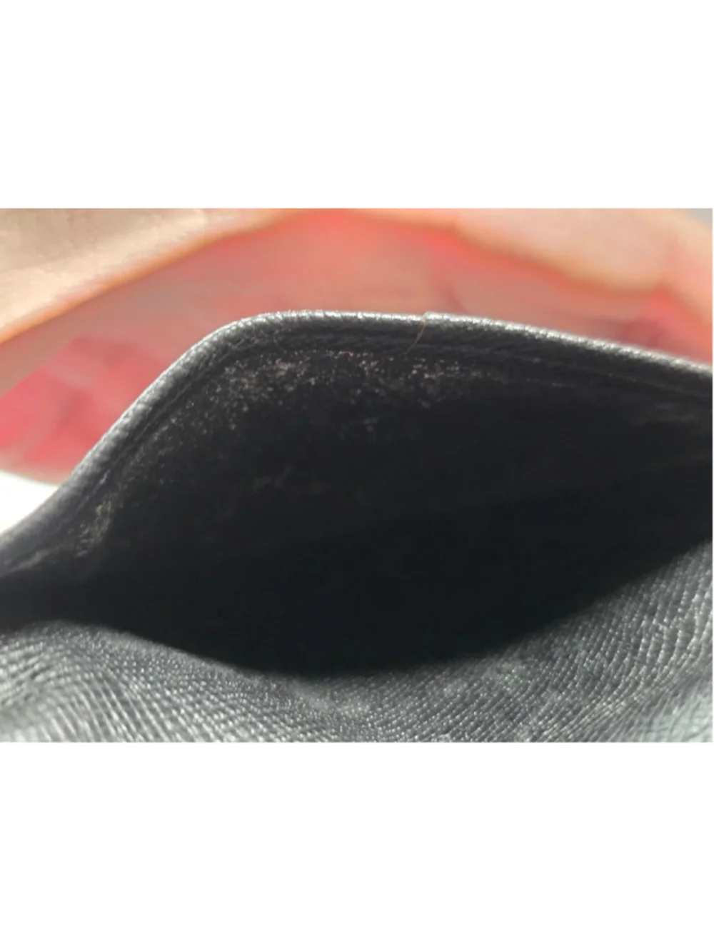 Louis Vuitton Black Epi Leather Pocket Organizer Card Holder